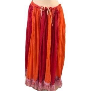 Boho Ashley Brooke Long Skirt Adjustable Waste No Size Tag